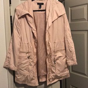 Forever 21 Pink Longline Jacket. Size S.